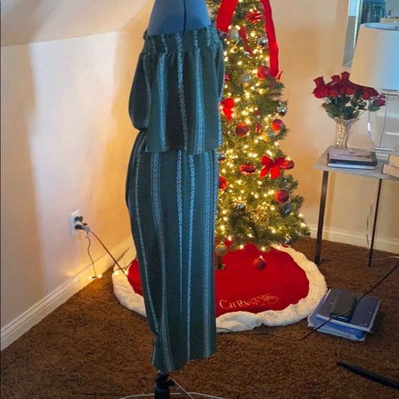 Green Jumpsuit - Picture 2 of 4